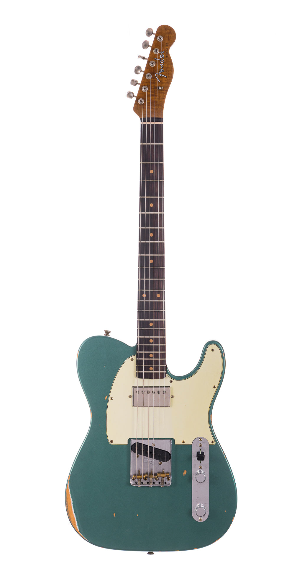 Fender Custom Shop '60 Telecaster Relic, Lark Custom - Sherwood Green Metallic (591)