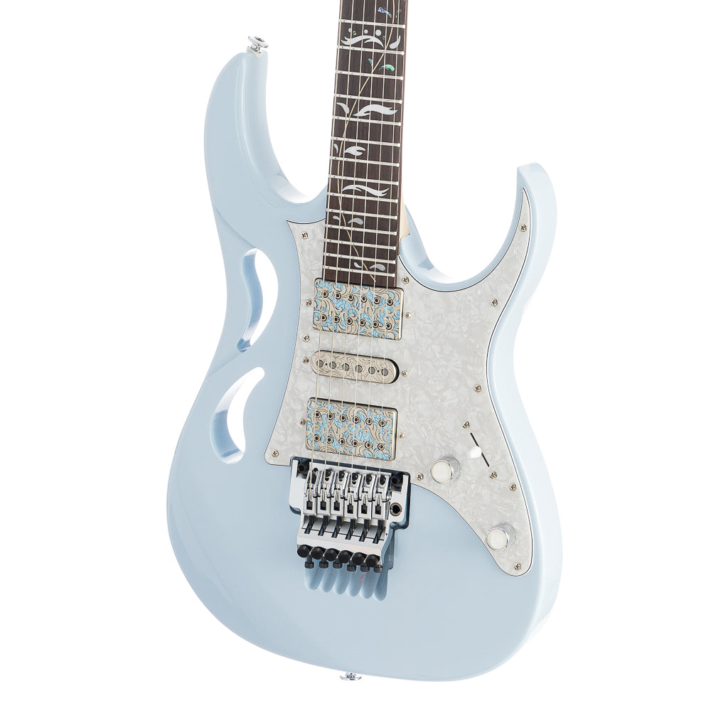 Ibanez Steve Vai Signature PIA Guitar - Blue Powder (020)