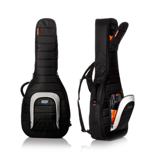 Mono M80 Acoustic Dreadnought/Standard Hybrid Case - Jet Black - M80-AD-BLK - Available at Lark Guitars