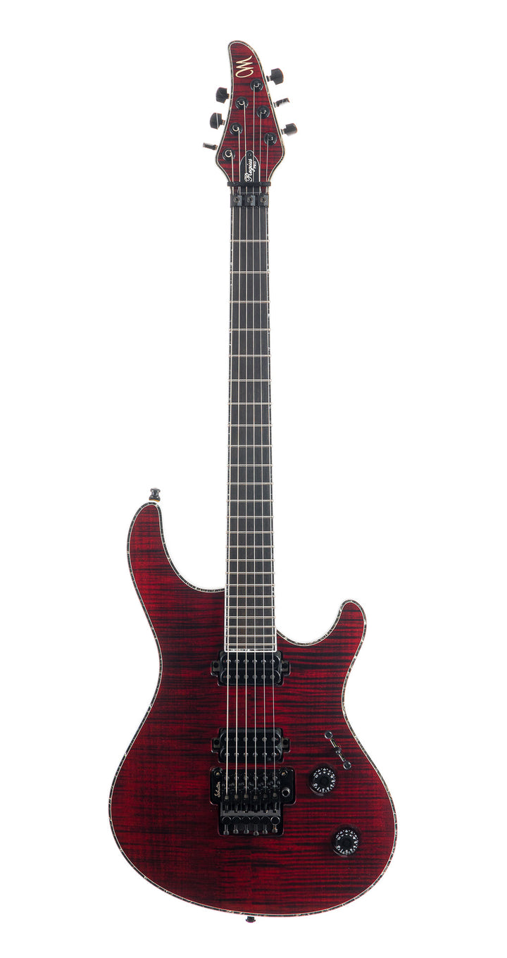 Mayones Regius PRO 6 Flame Top - Dirty Red (210)