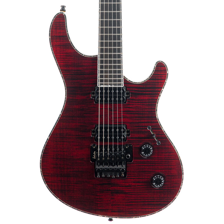 Mayones Regius PRO 6 Flame Top - Dirty Red (210)