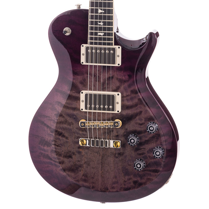 PRS S2 Singlecut McCarty 594 Quilt Maple - Lark Custom - Faded Gray Black Purpleburst (660)