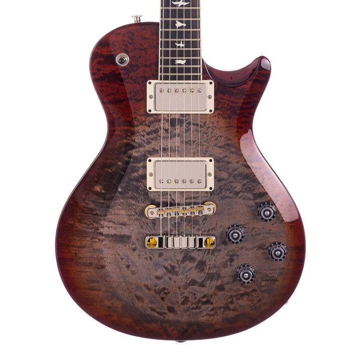 PRS S2 Singlecut McCarty 594 Quilt Maple - Lark Custom - Faded Grey Black Cherry Burst (669)