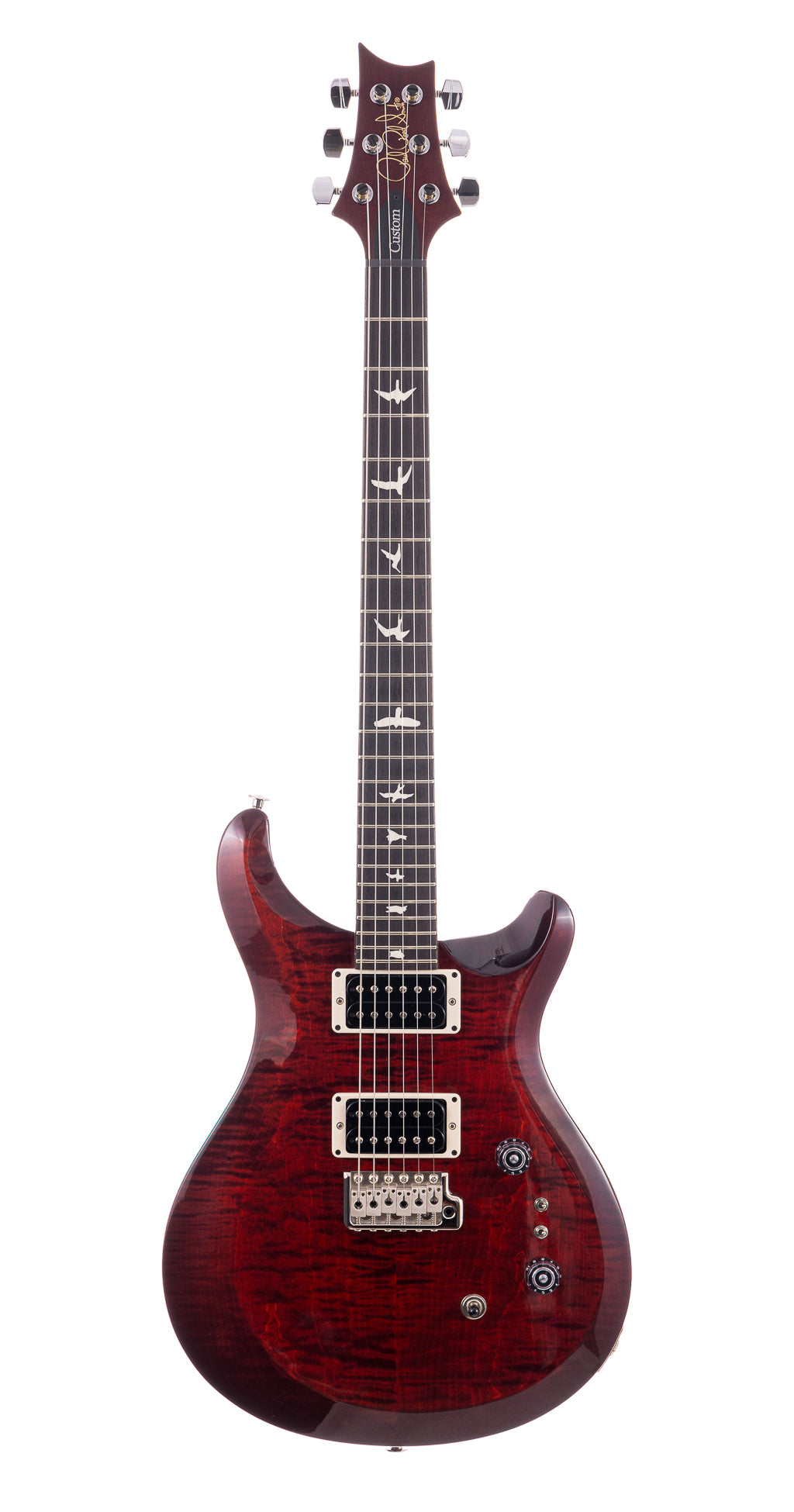 PRS S2 Custom 24-08 - Fire Red Burst (233)