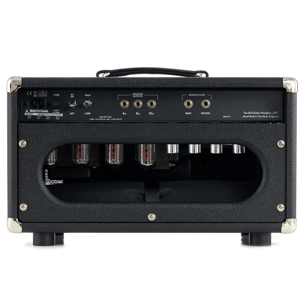 Two-Rock Traditional Clean 100/50 Head - Black w/Sparkle Matrix Grille