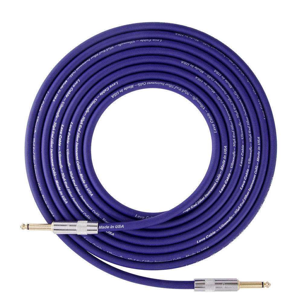 Lava Ultramafic Cable 12' Straight to Straight - LCUF12, Lava Cable - Lark Guitars